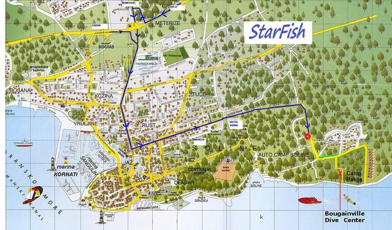 Mobile Home Starfish IV Camp Biograd Biograd Na Moru Zewnętrze zdjęcie